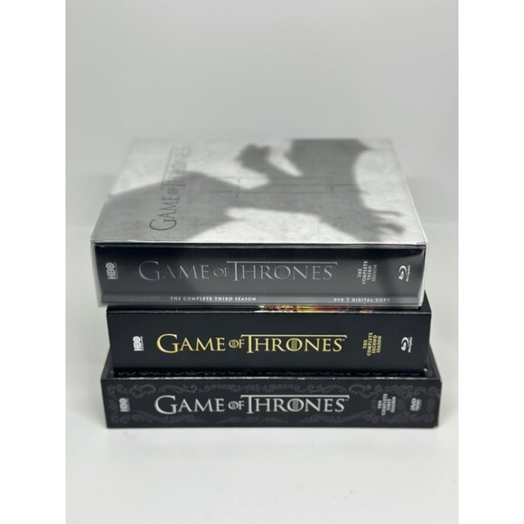 GAME OF THRONES The Complete Series 1-3 Set Seasons 1 2 3 Blu-Ray - Picture 5 of 6